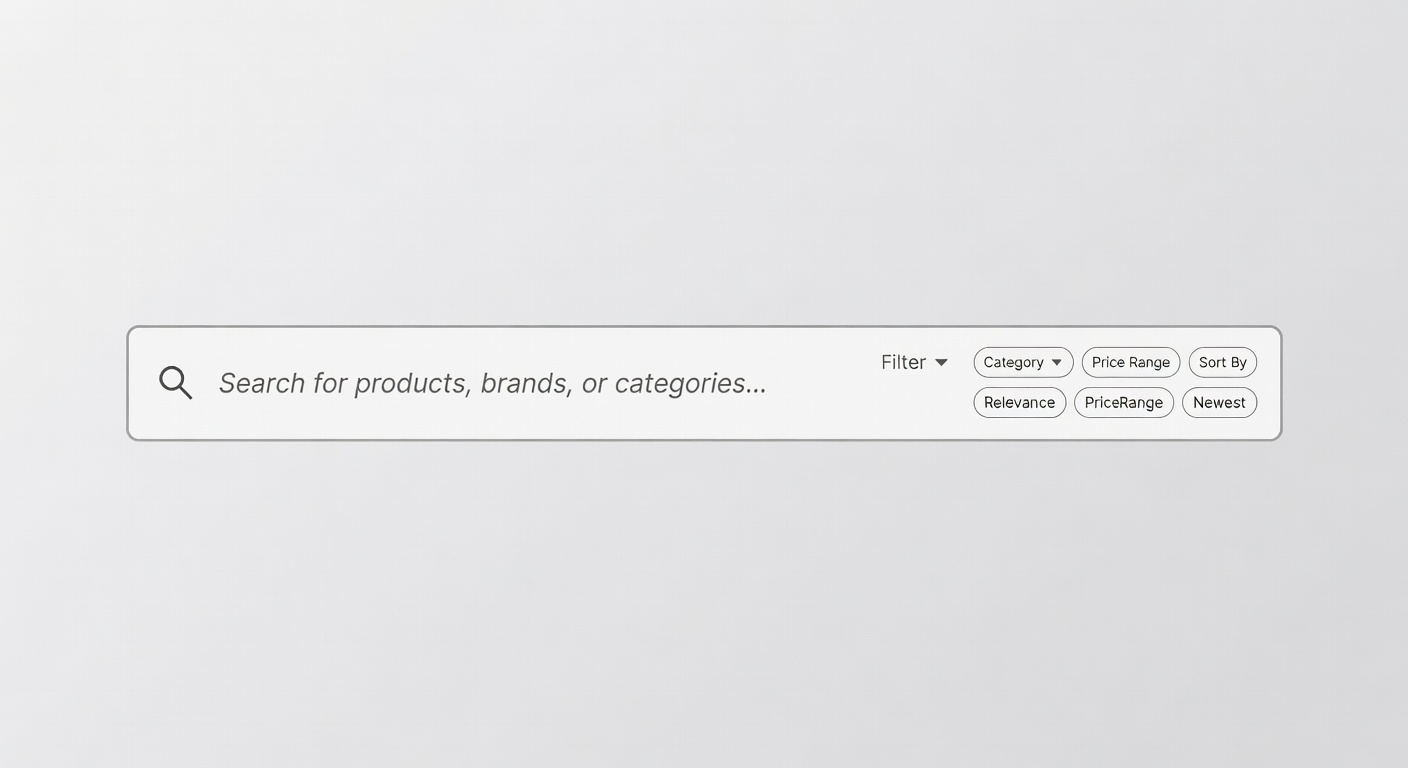 Search bar interface