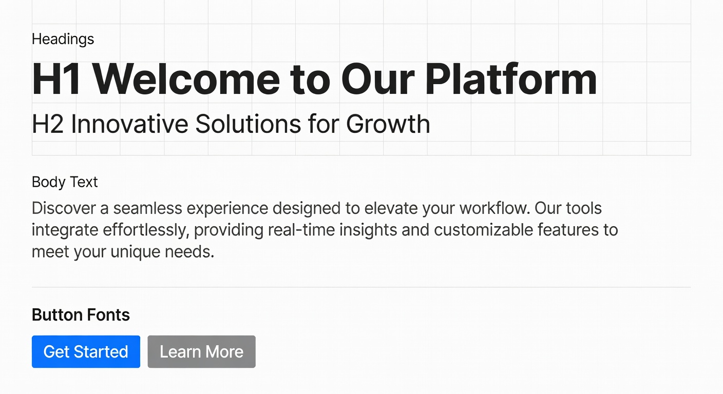 Typography in eCommerce
